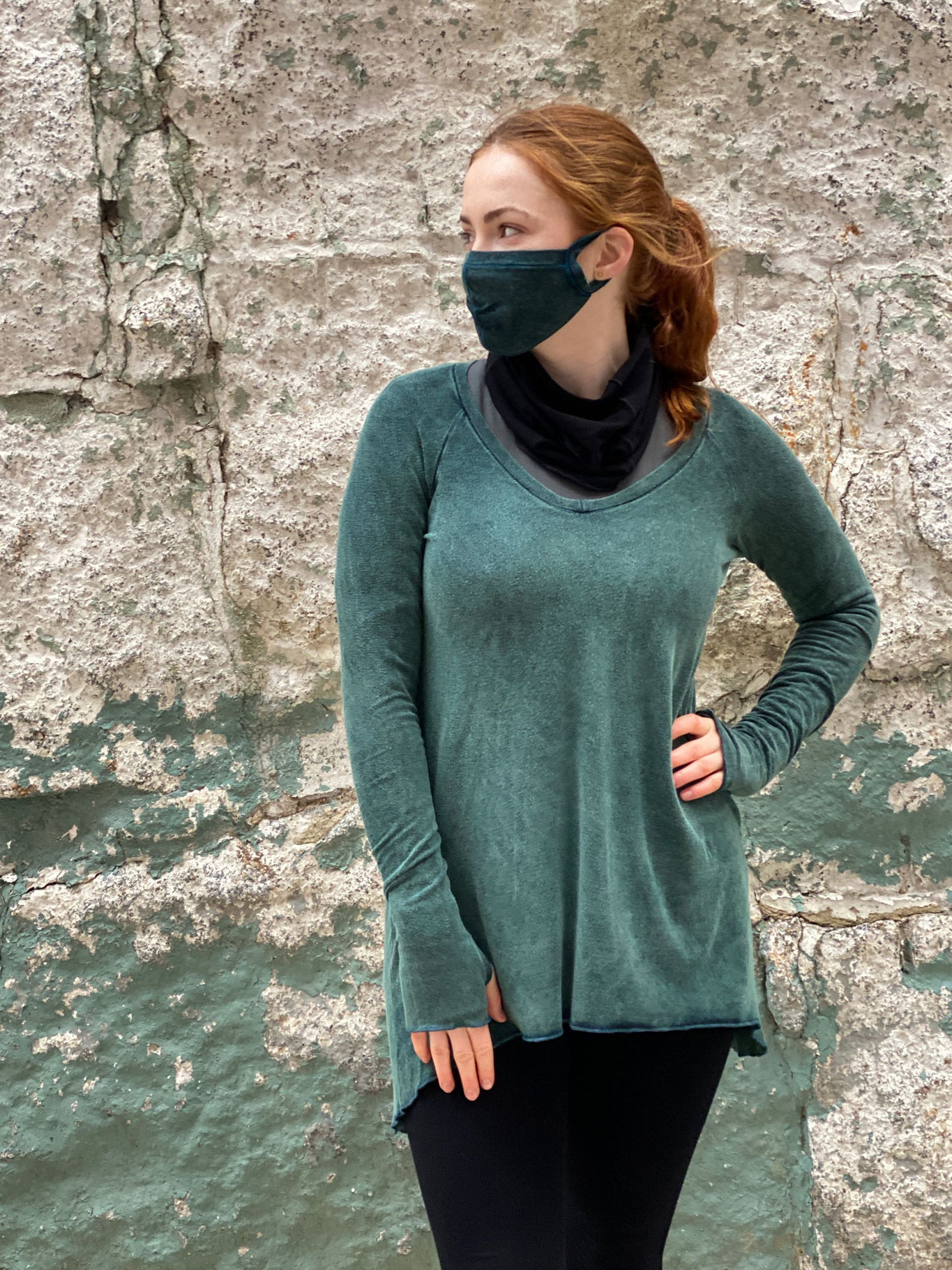 blue mineral vitality + whisper mask + black band