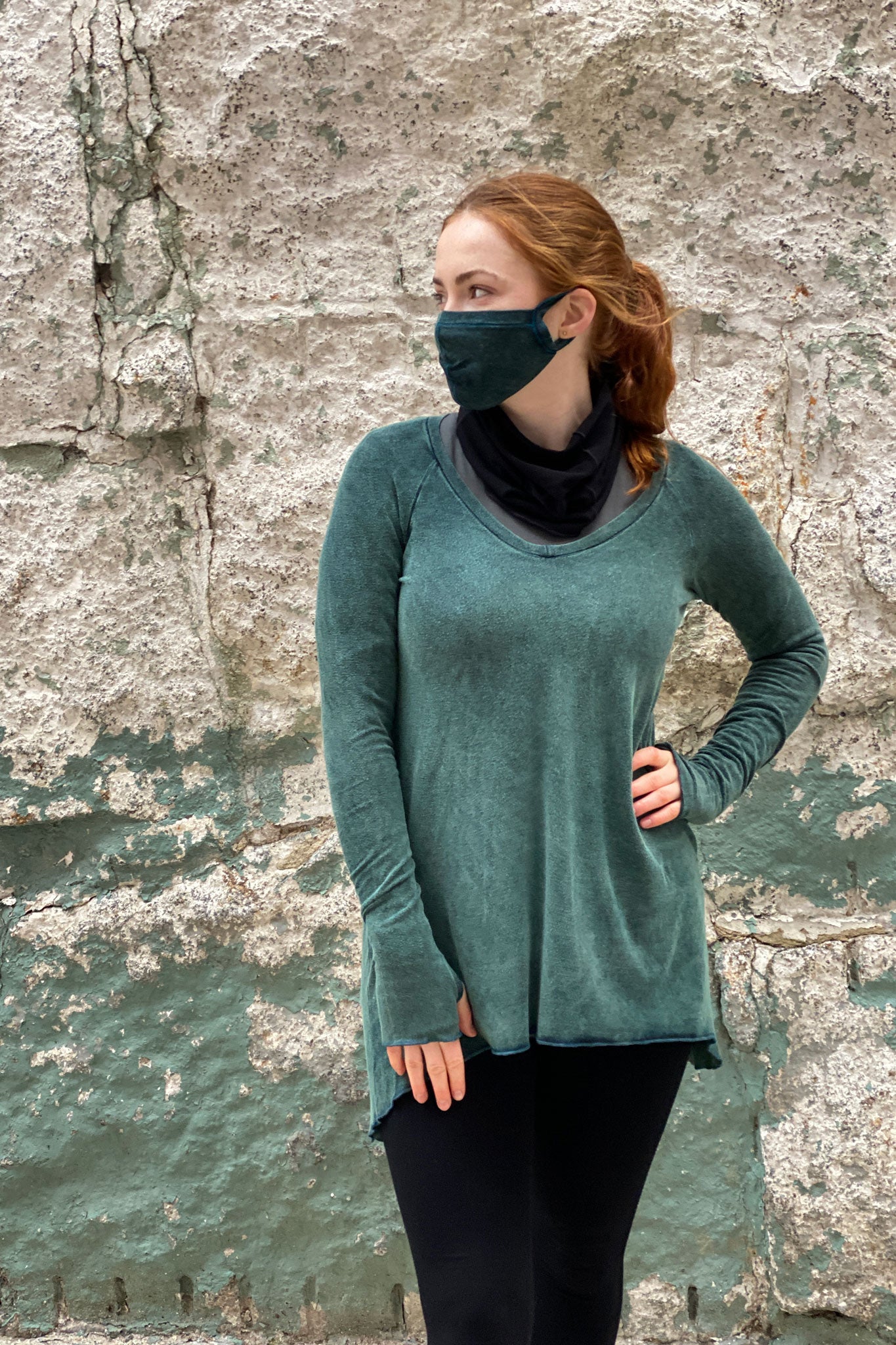 blue mineral vitality + whisper mask + black band