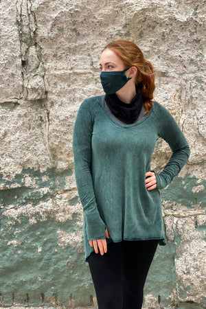 blue mineral vitality + whisper mask + black band