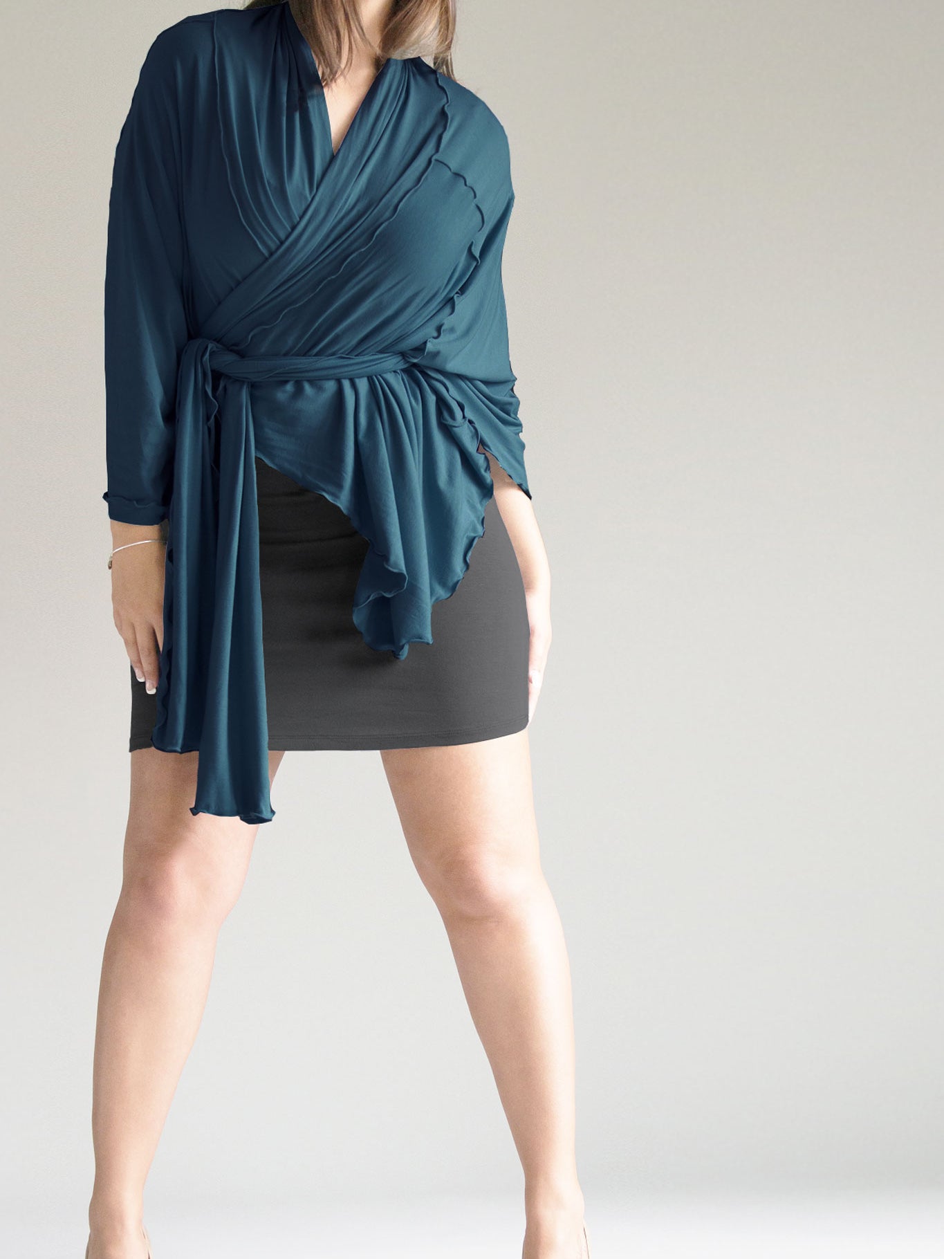 the wrap as a top in lake