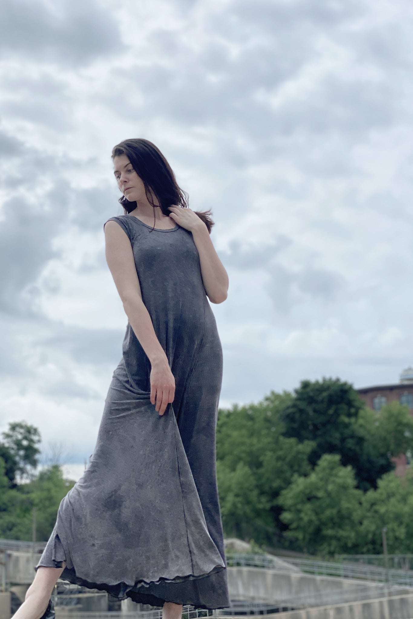 glow gown in mineral