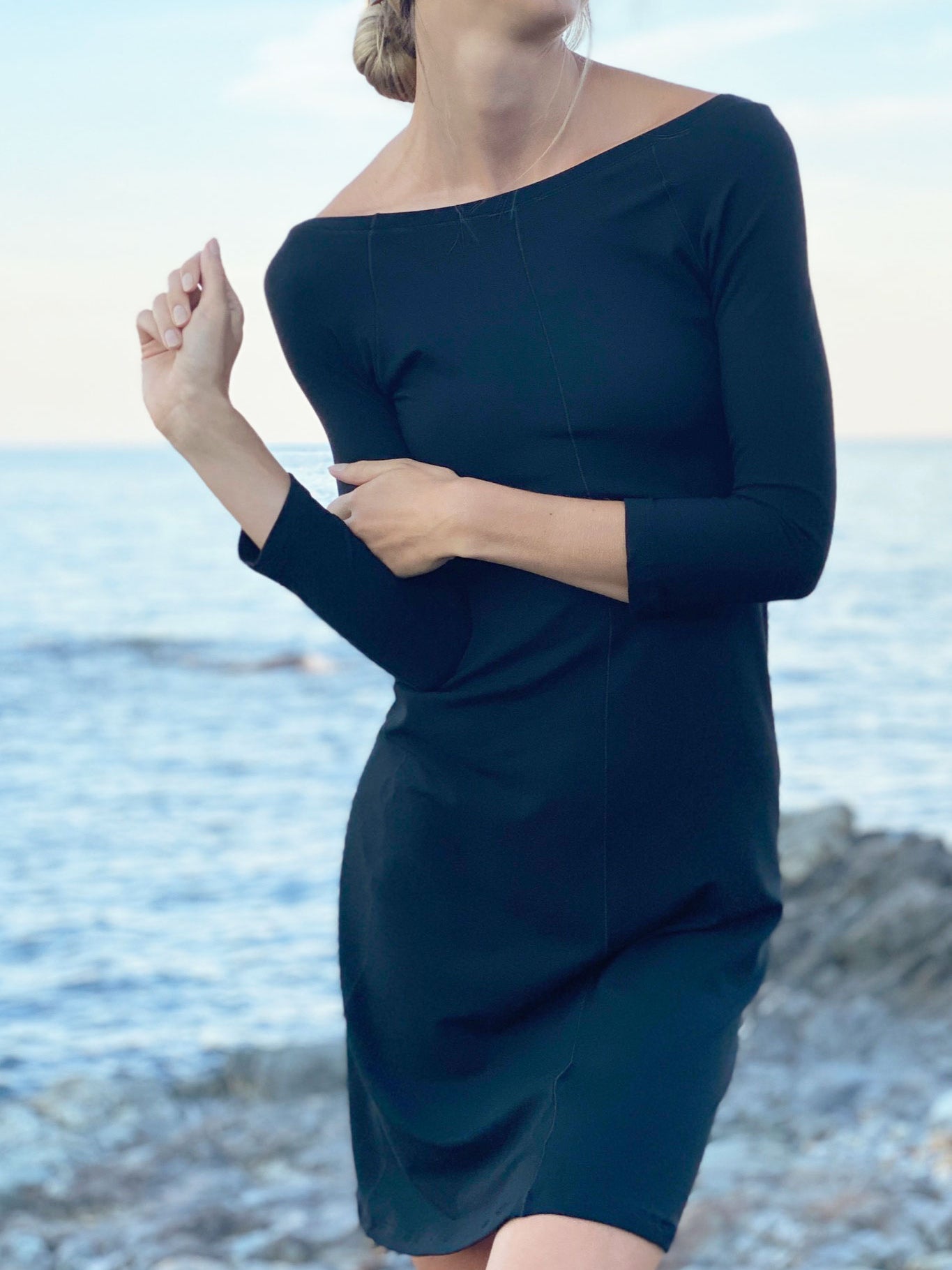 elegant noble dress in breathable bamboo