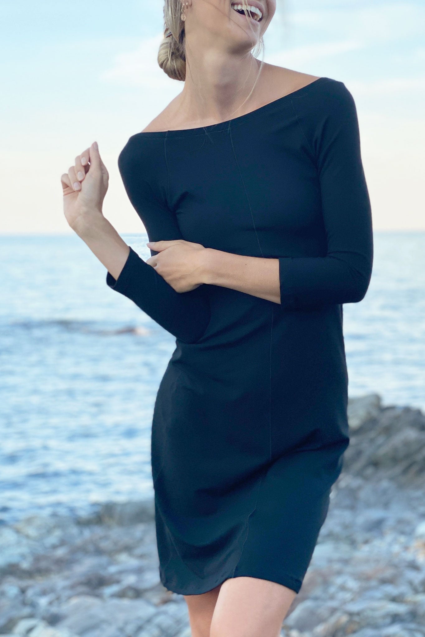 elegant noble dress in breathable bamboo