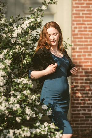 noble elegant dress in lagoon