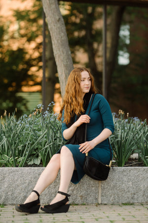 noble elegant dress in lagoon