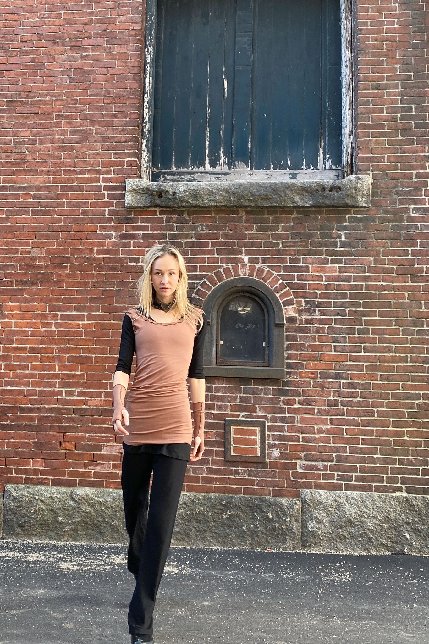 cedar wifey + black trouser pant