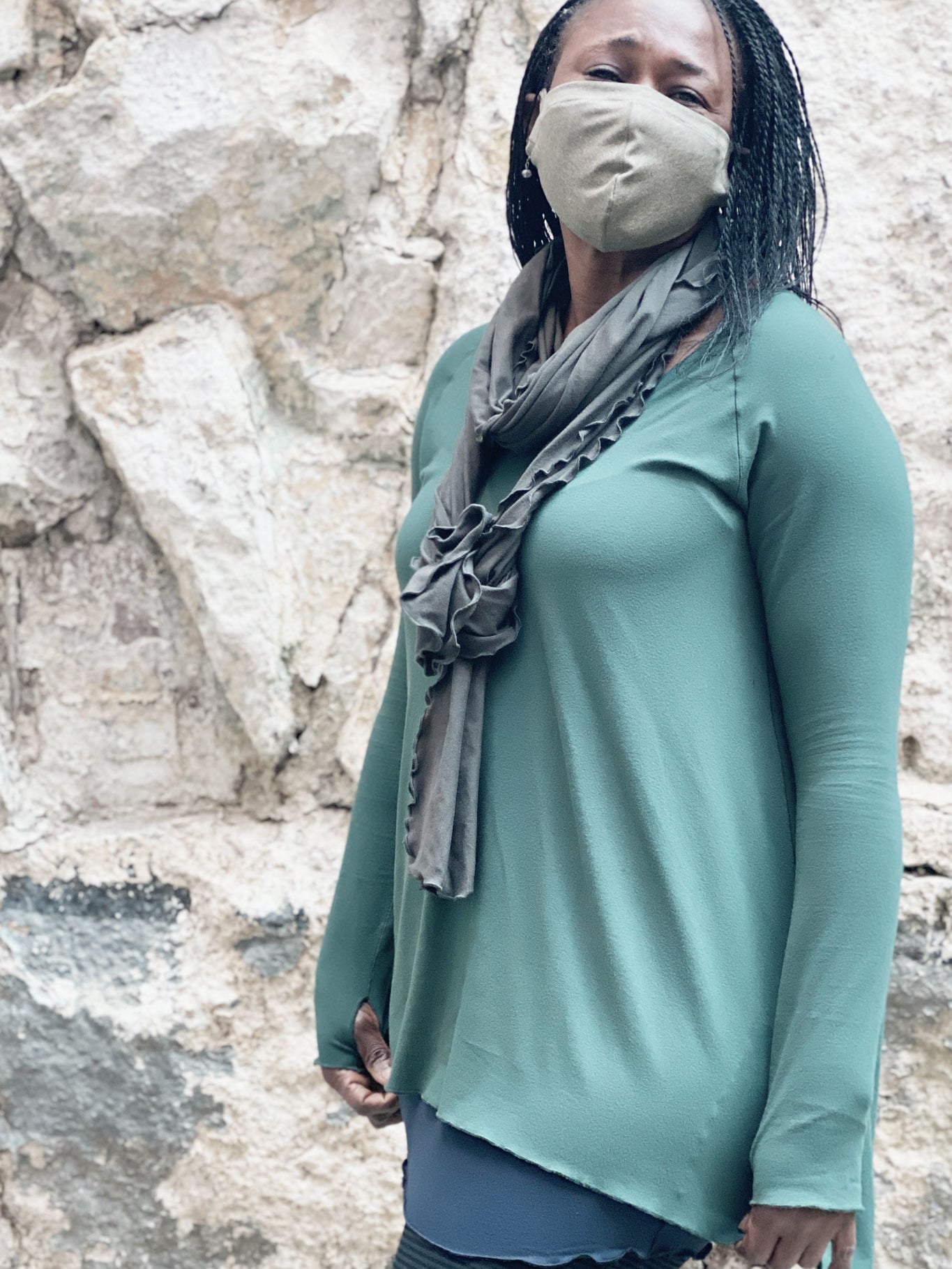 glass bamboo vitality tunic