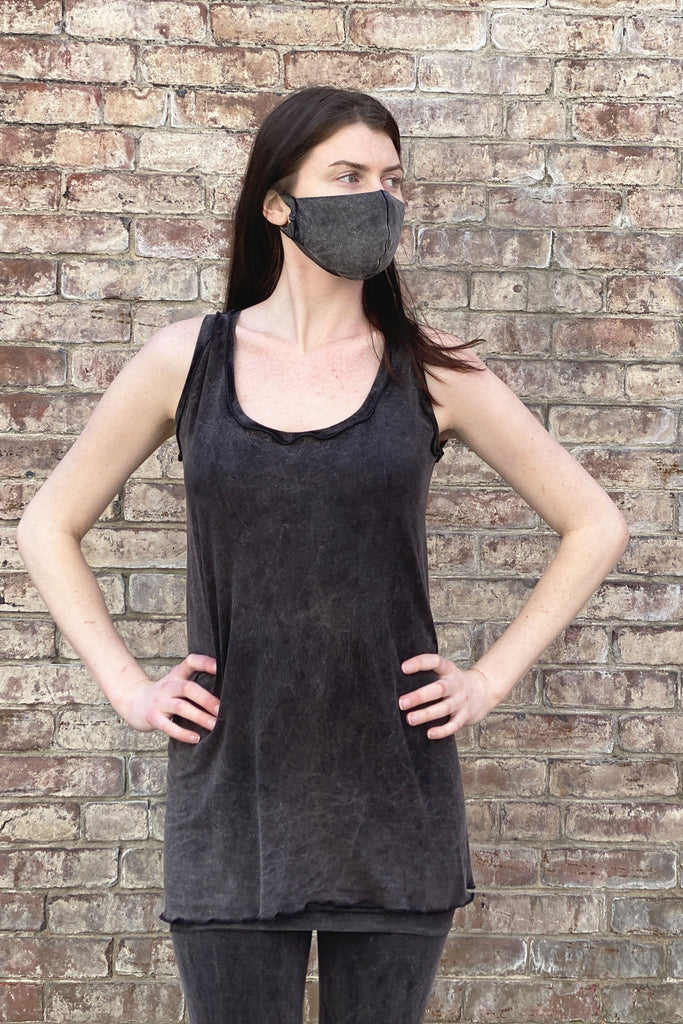 shift tunic tank in mineral + climber in mineral