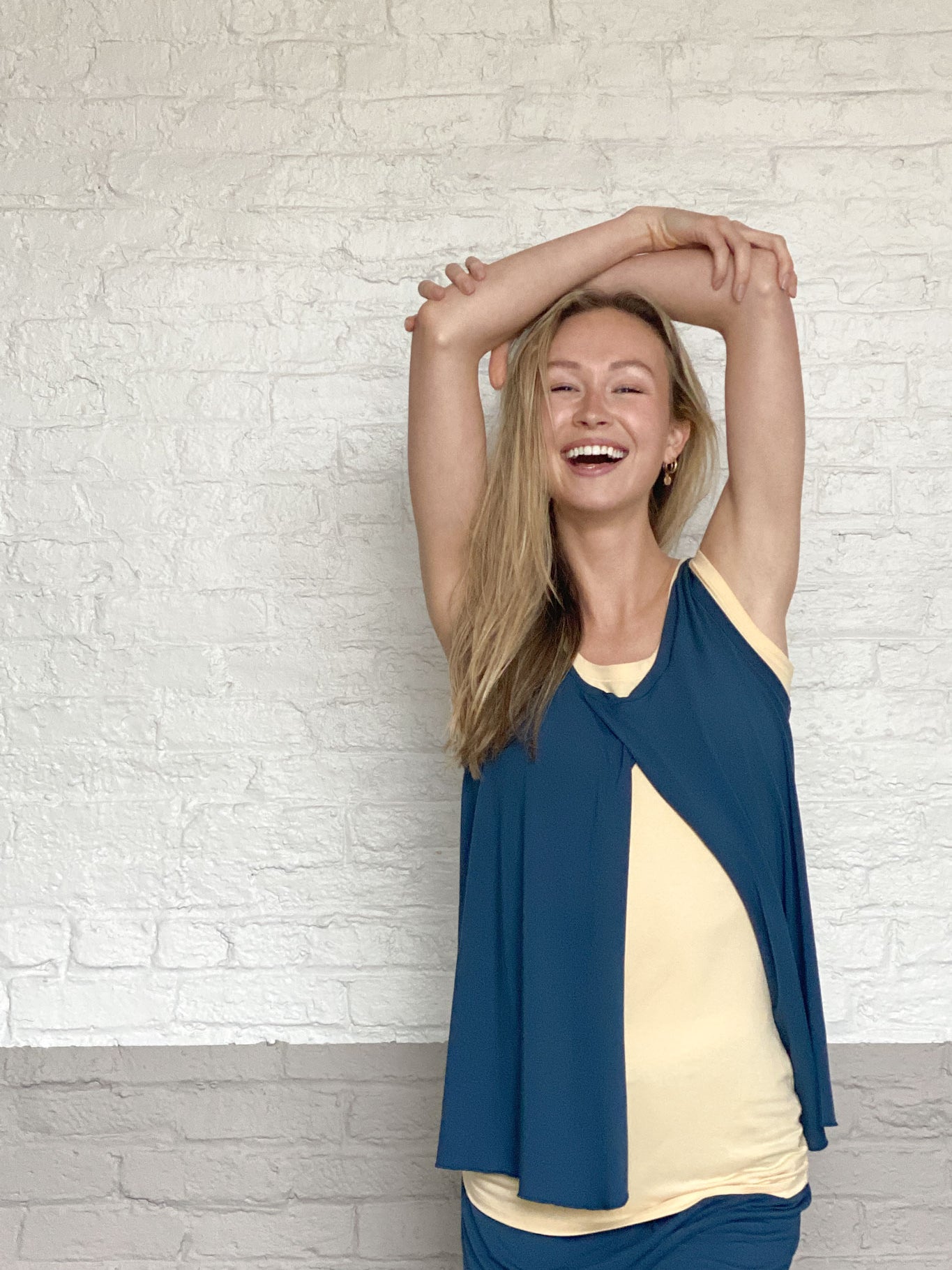 tulip tissue tank in lake over core tank in butter