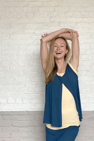 tulip tissue tank in lake over core tank in butter