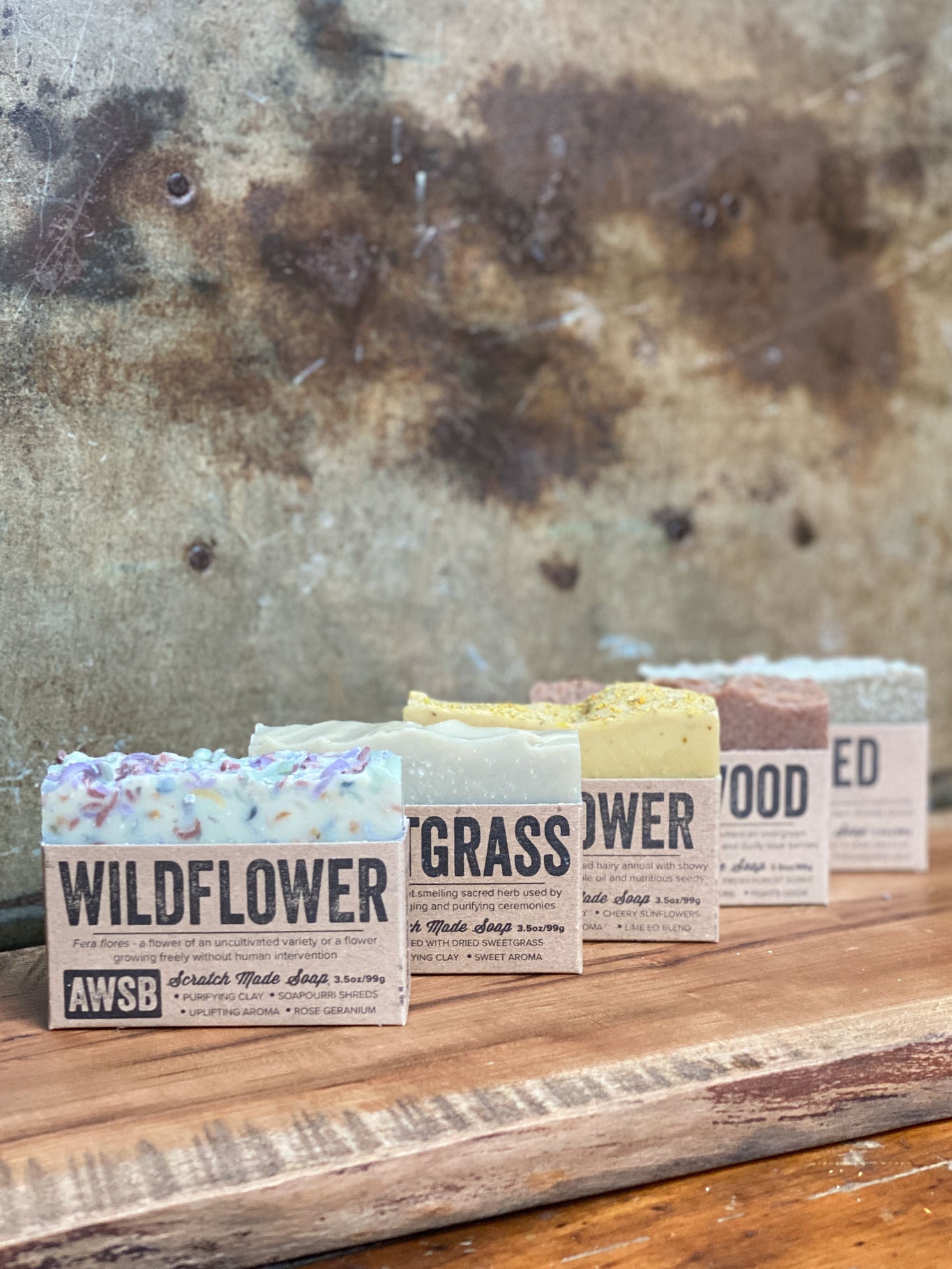 good soap in five different soaps