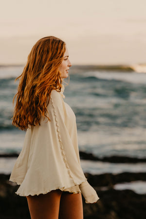milk lady flirt as a poncho