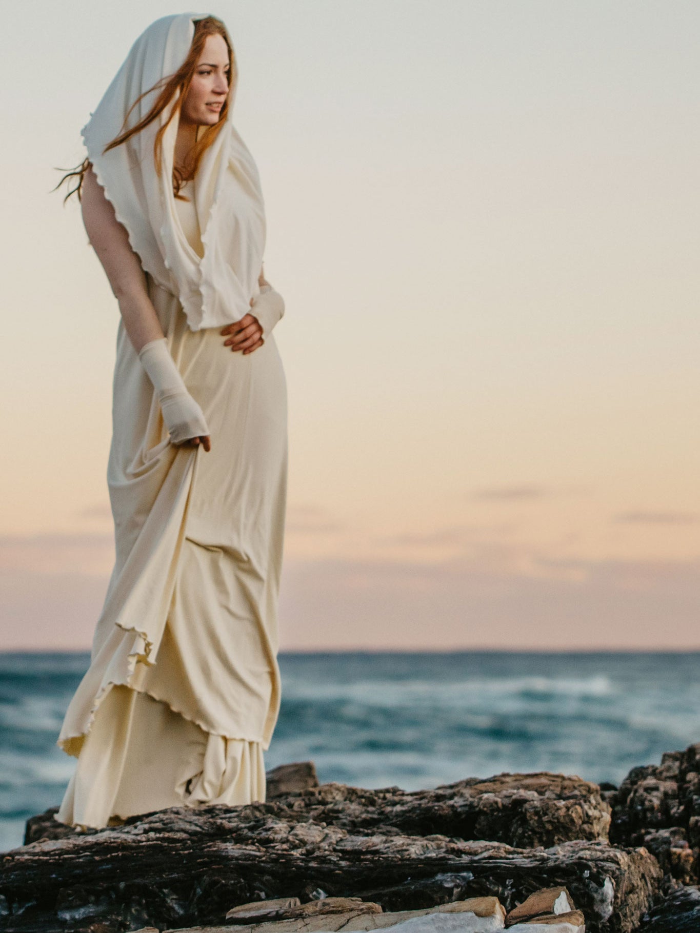 milk loop + milk aria sleeves + milk glow gown = radiant