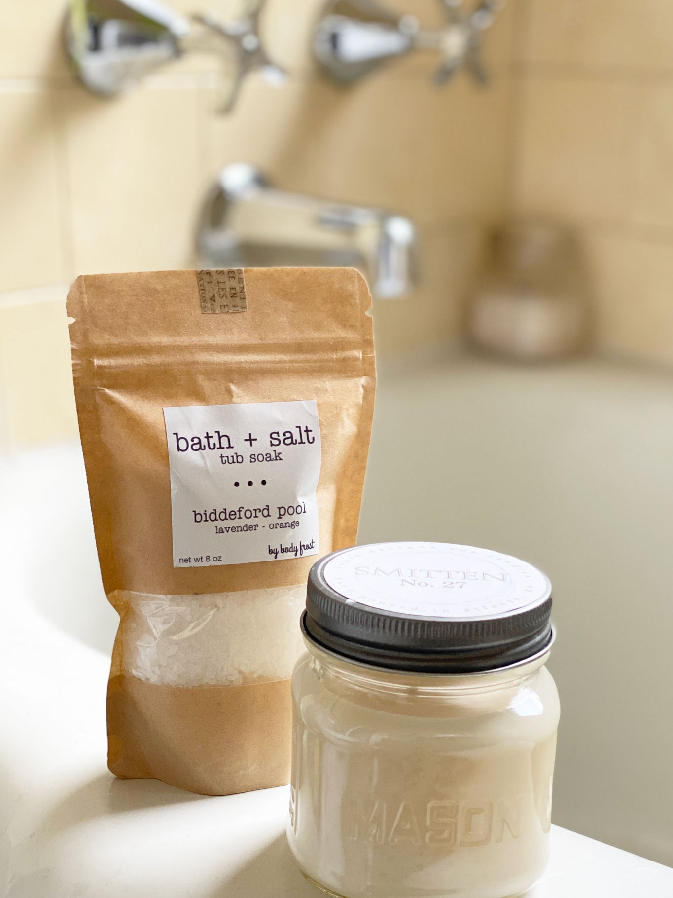 biddeford pool bath + salt tub soak