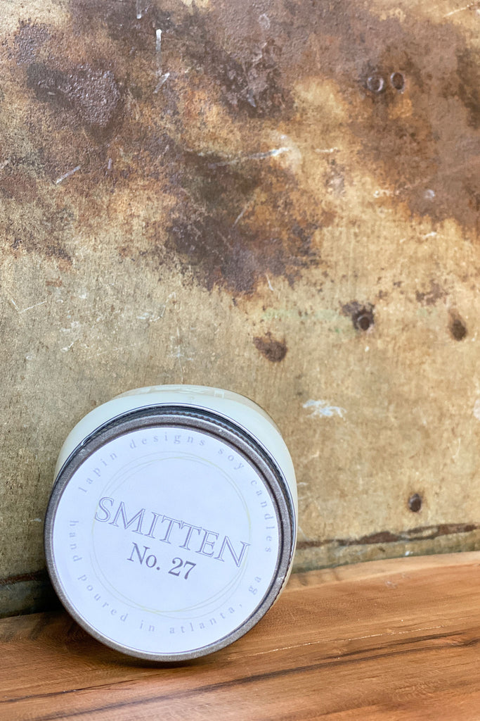 lapin soy candle in smitten