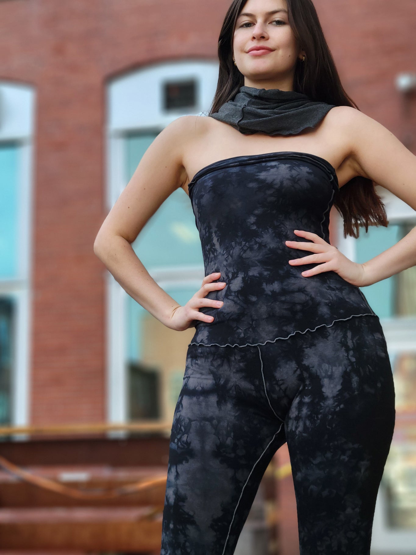 playsuit convertible legging in crush