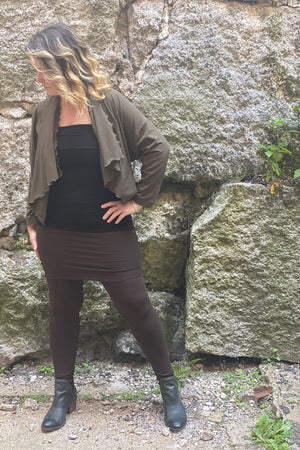 peat playsuit- earth tones