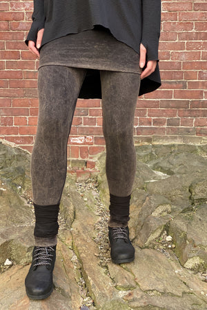 mineral playsuit with our peat stockings