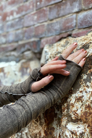 angelrox opera sleeves in warm mineral