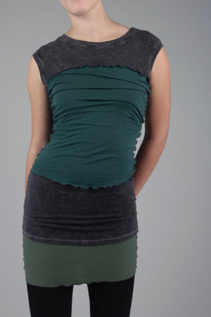 suger subtle mineral cap with spruce + moss corsets