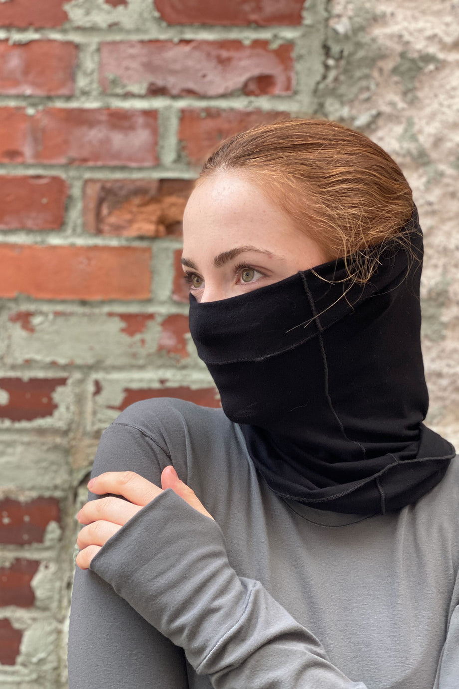 SOLSTICE cozy neck warmer face cover