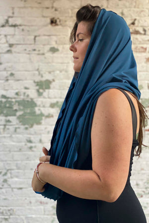 tissue loop infinity scarf in lake