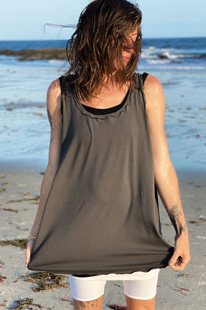 angelrox shift tank in ore + hiker in white