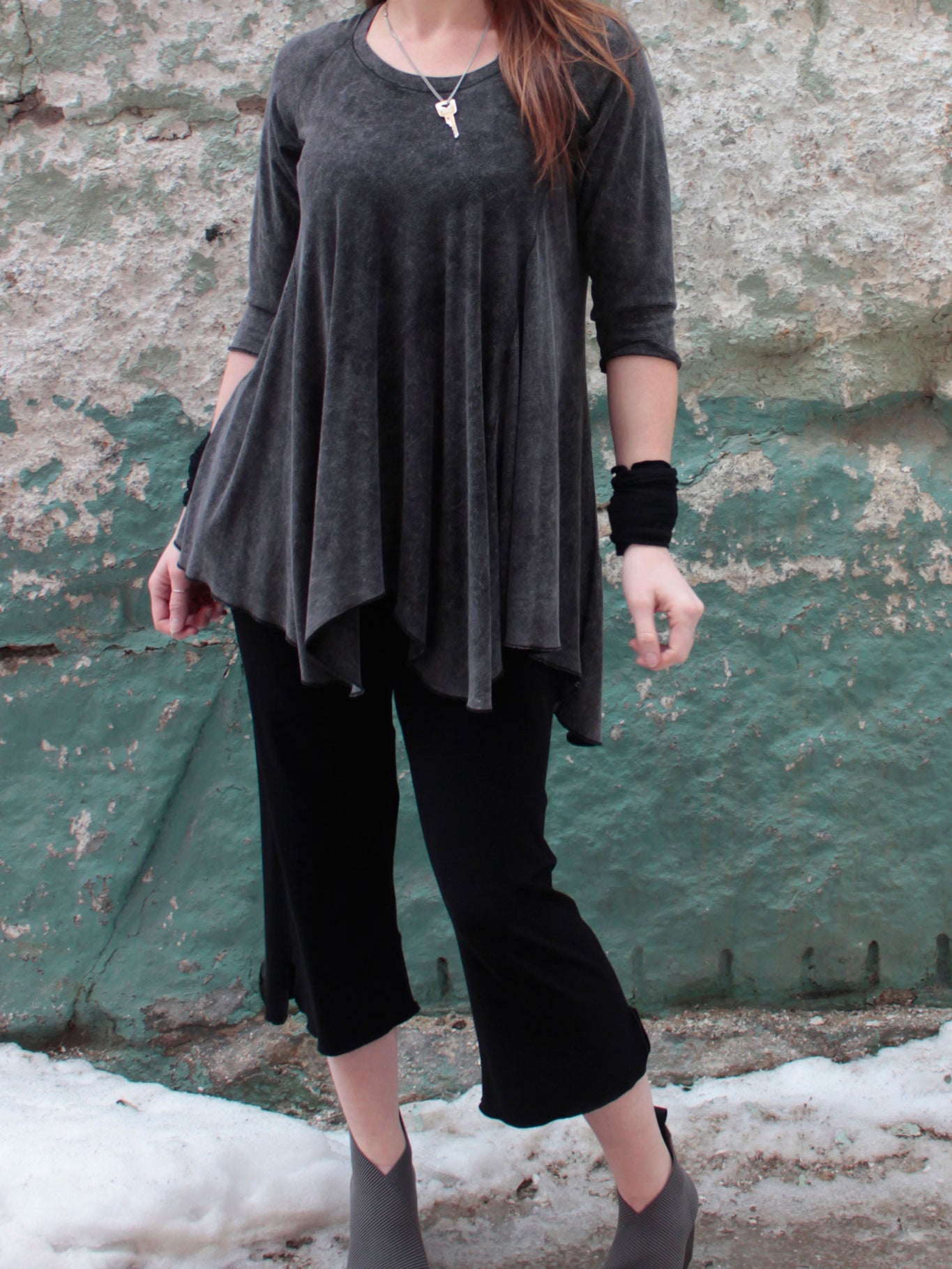 black kick pant + mineral hiline