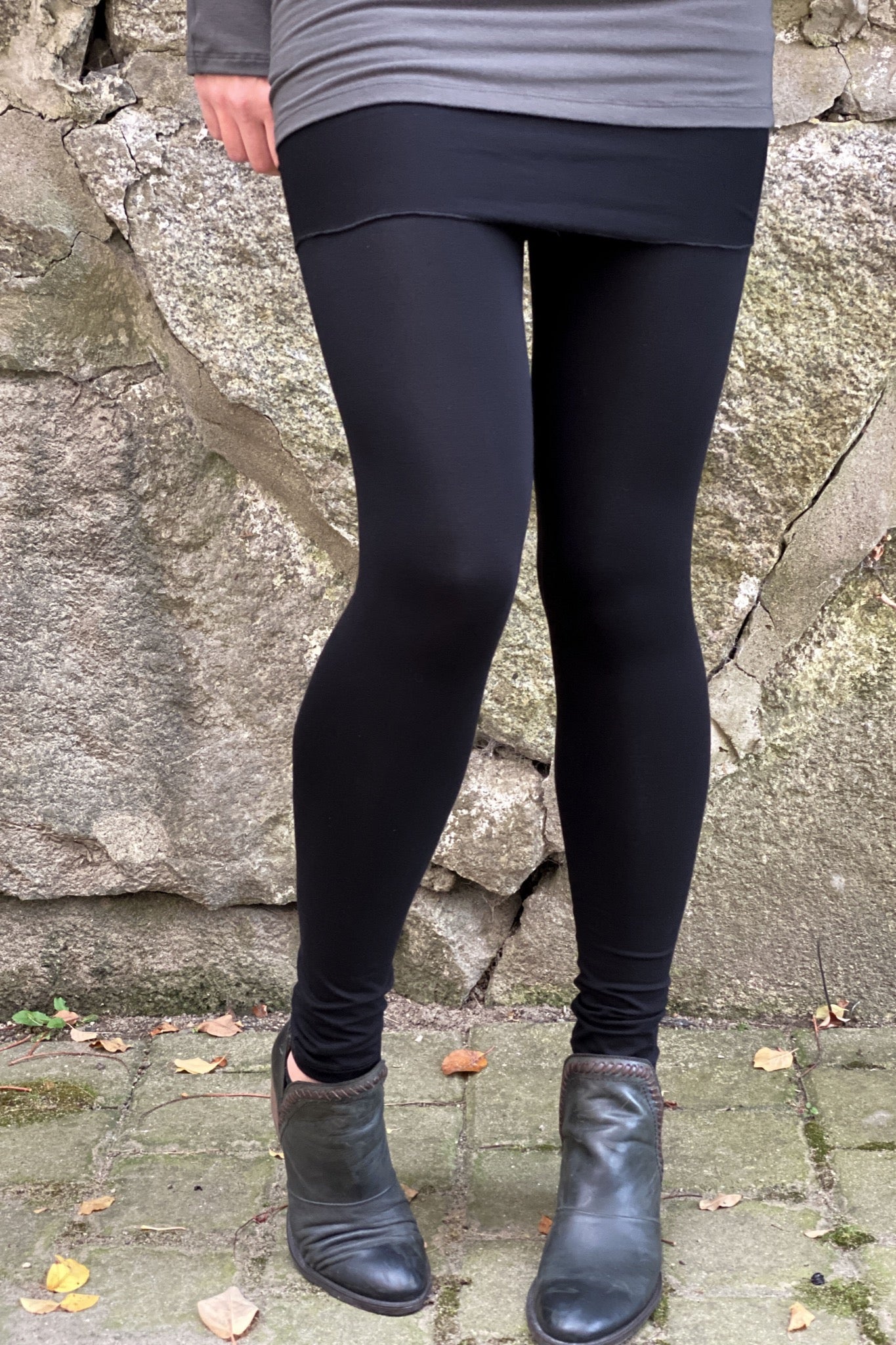 black climber convertible legging