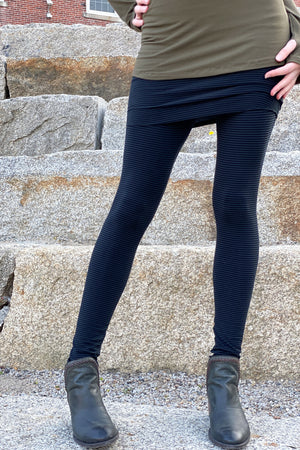 subtle black stripe playsuit