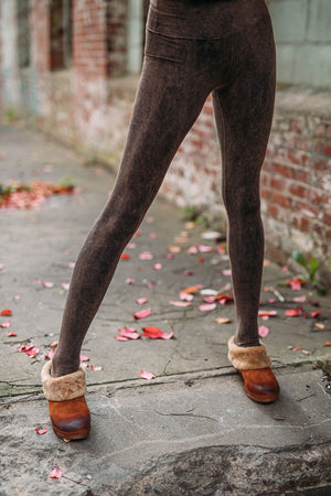 base legging in cedar mineral
