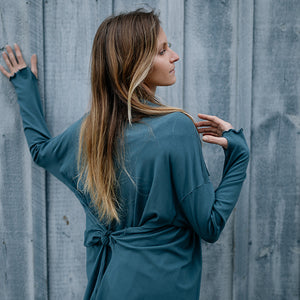 river jacket in ocean