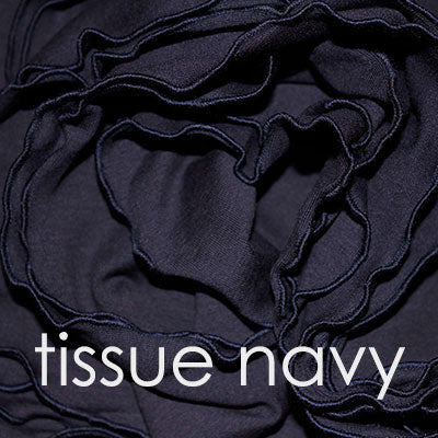 tissue navy bamboo  color swatch