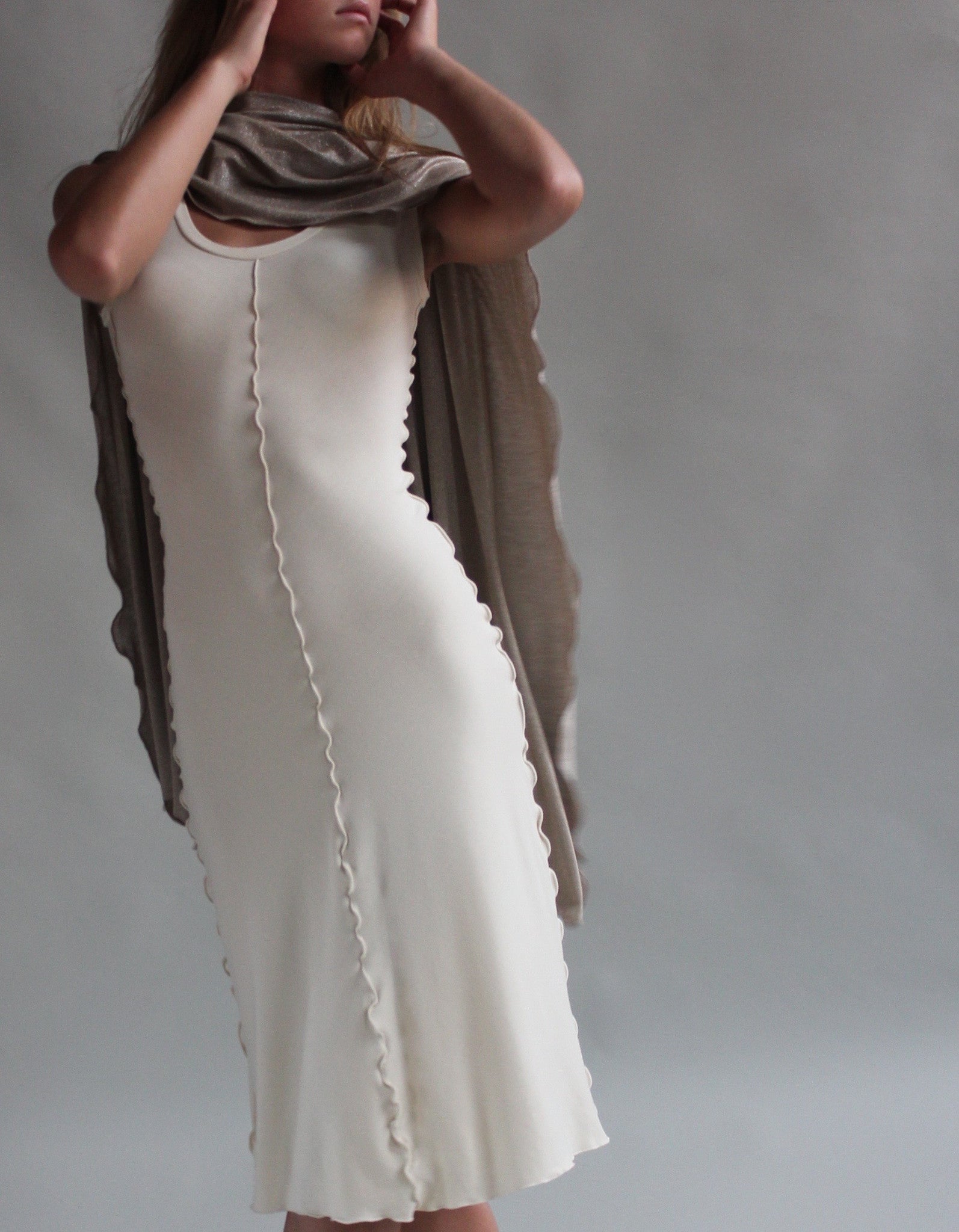 champagne shawl + vanilla goddess by angelrox 