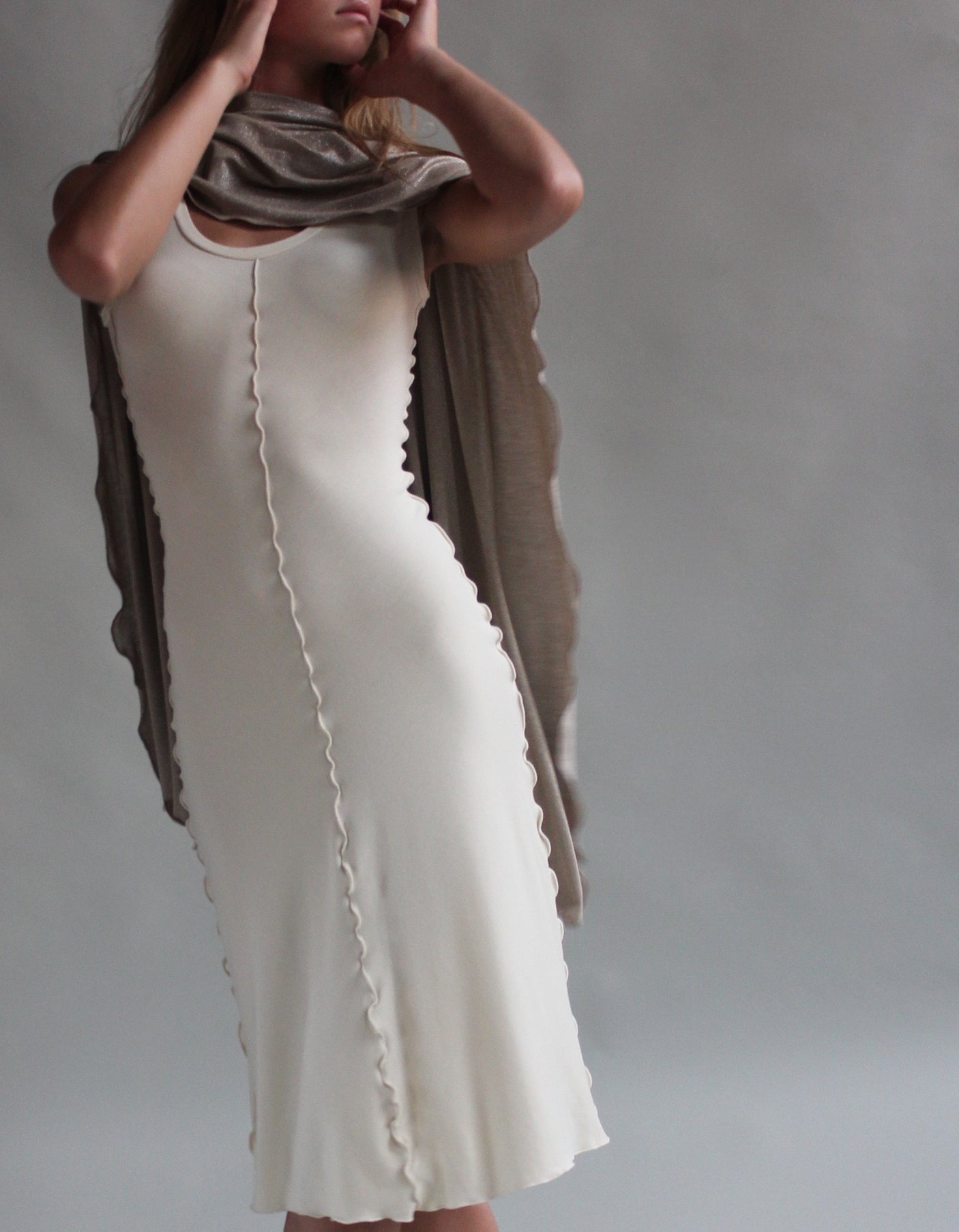 champagne shawl + vanilla goddess by angelrox 