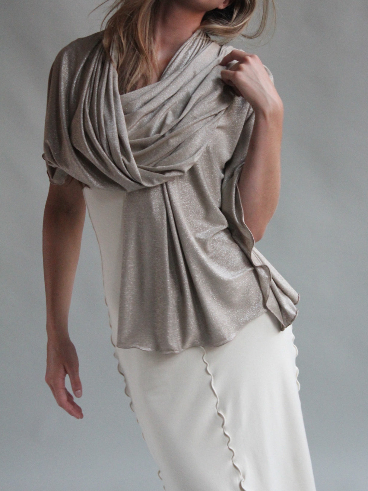 champagne shawl + vanilla goddess by angelrox 