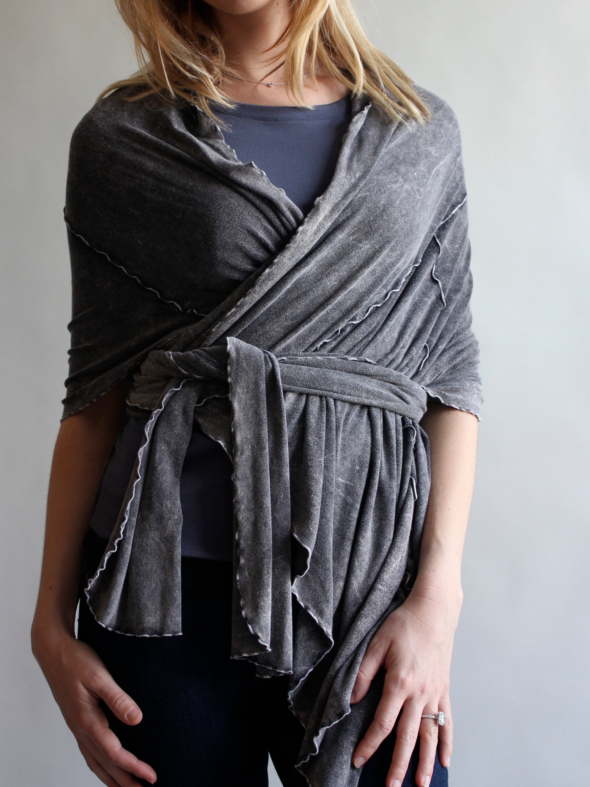the wrap as a top in mineral