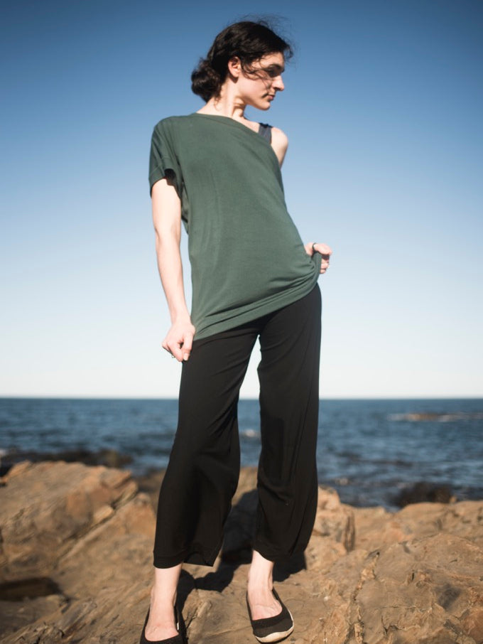 spruce flash with black bloom pant by suger