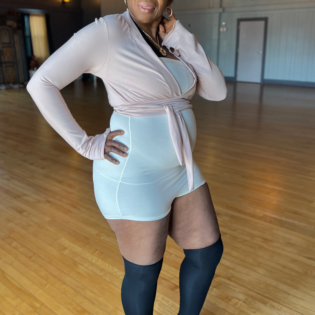 suger® pinup shaper in milk + ballet rappa