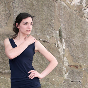 suger core in navy bamboo on a size cloud angel