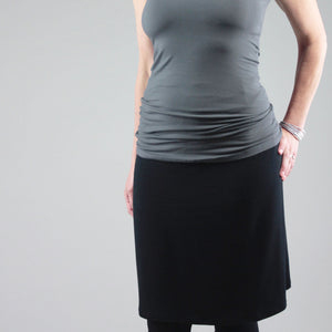 black root skirt + iron core tank