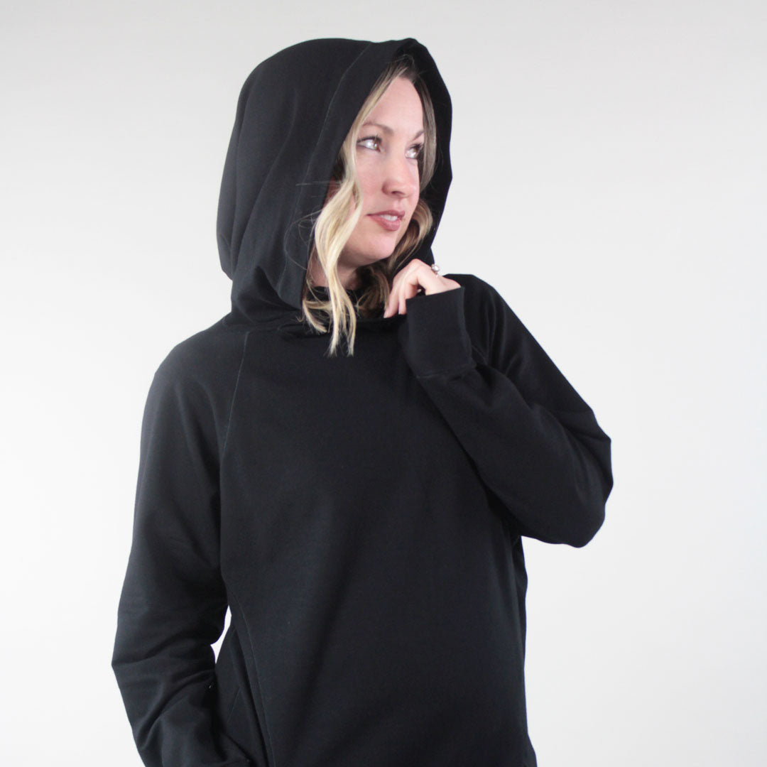 black terry maeve pullover sweatshirt