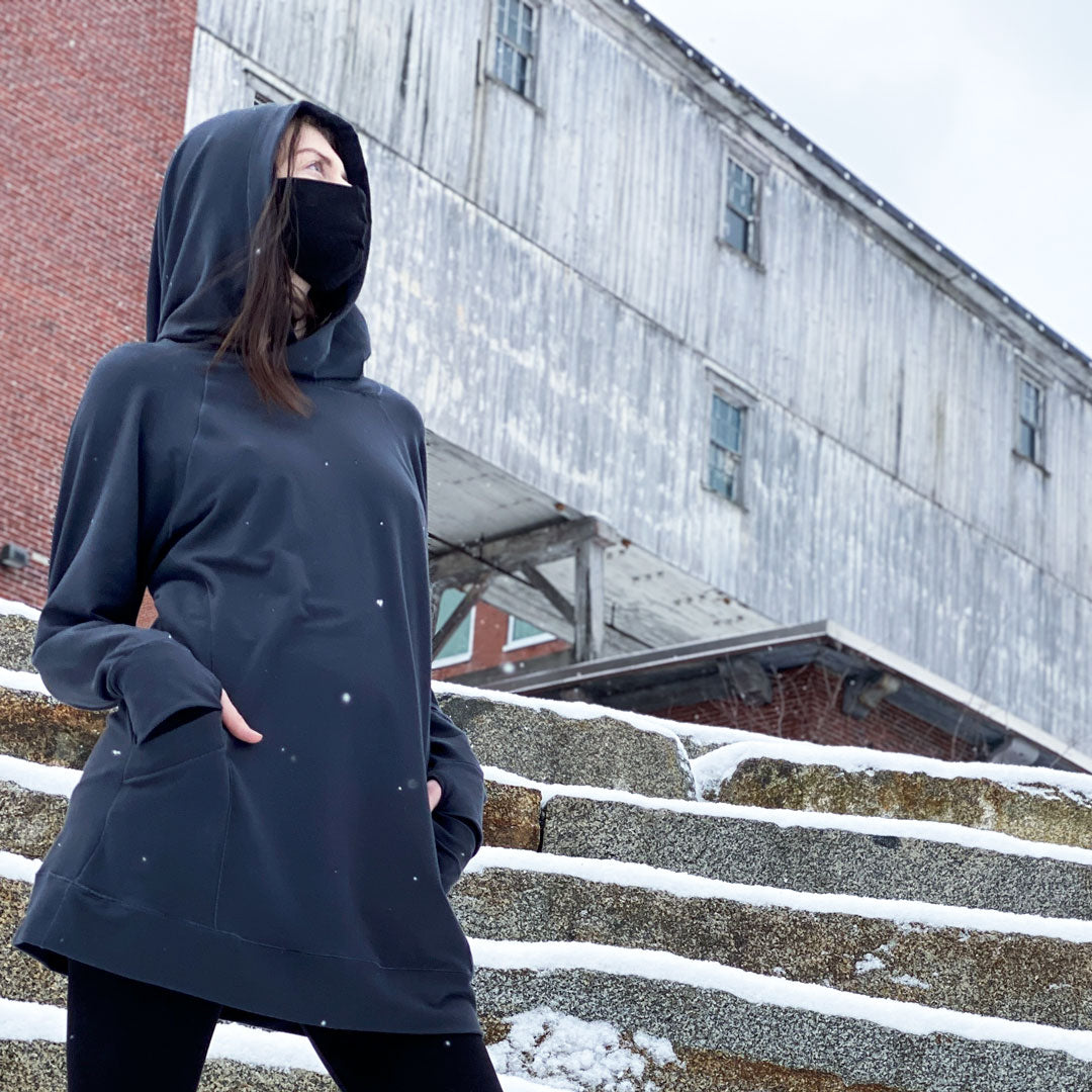 carbon terry maeve sweatshirt