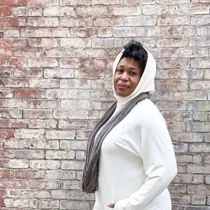 maeve hooded pullover in milk