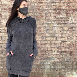 maeve hooded pullover in mineral