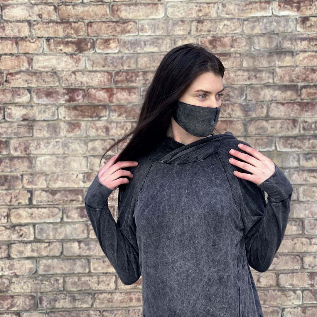 maeve hooded pullover in mineral