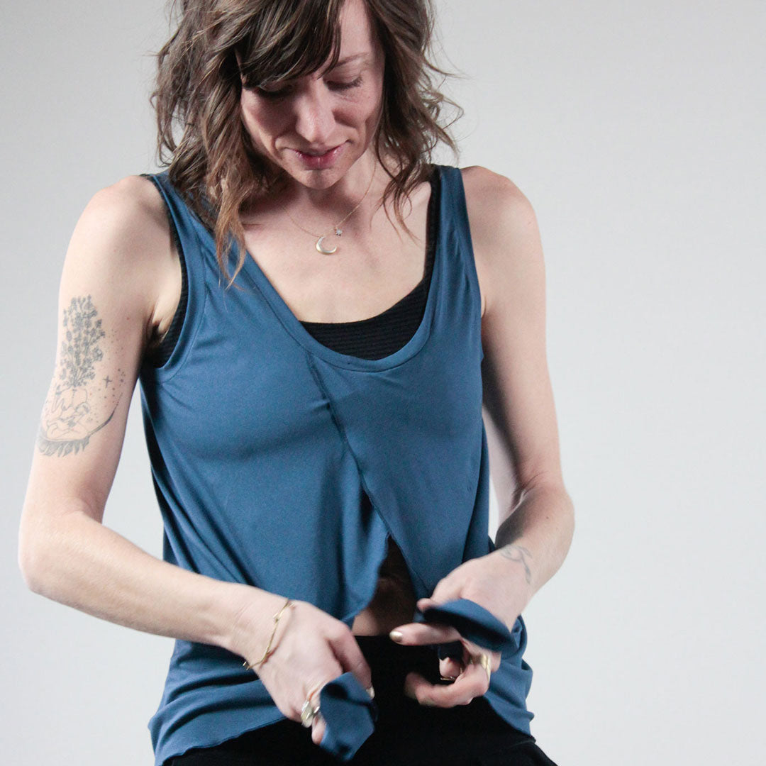 tulip tissue tank in lake