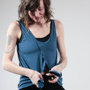 tulip tissue tank in lake