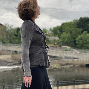 river jacket in mineral