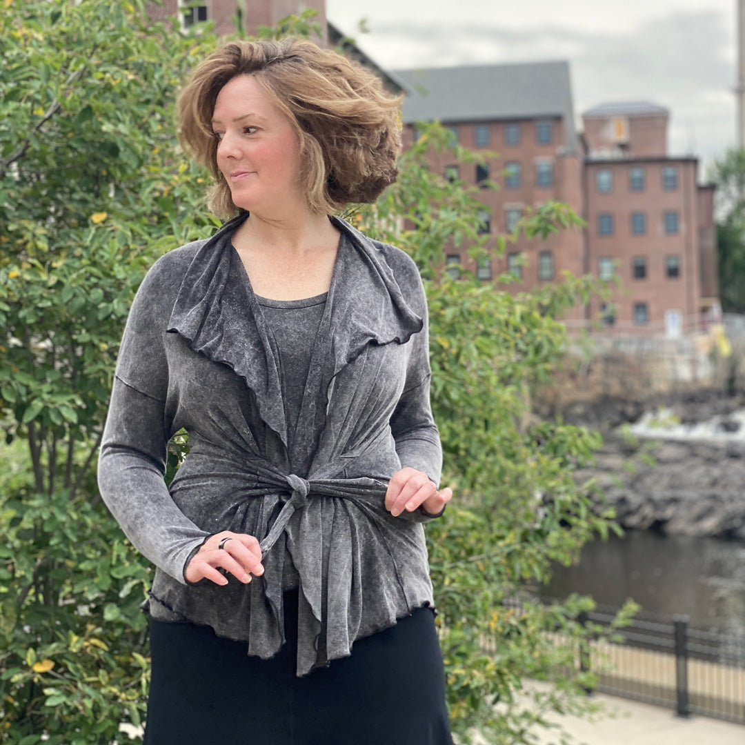 river jacket in mineral